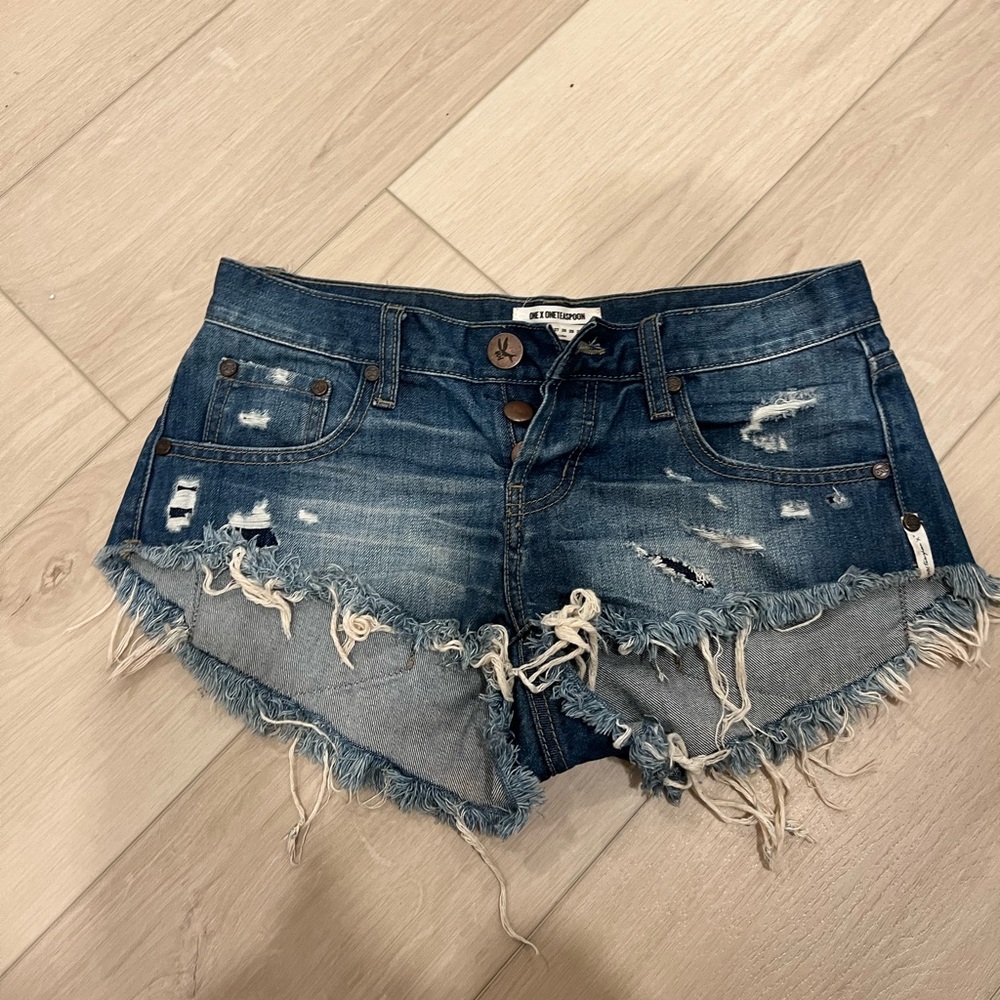 One Teaspoon Bonita Denim Shorts